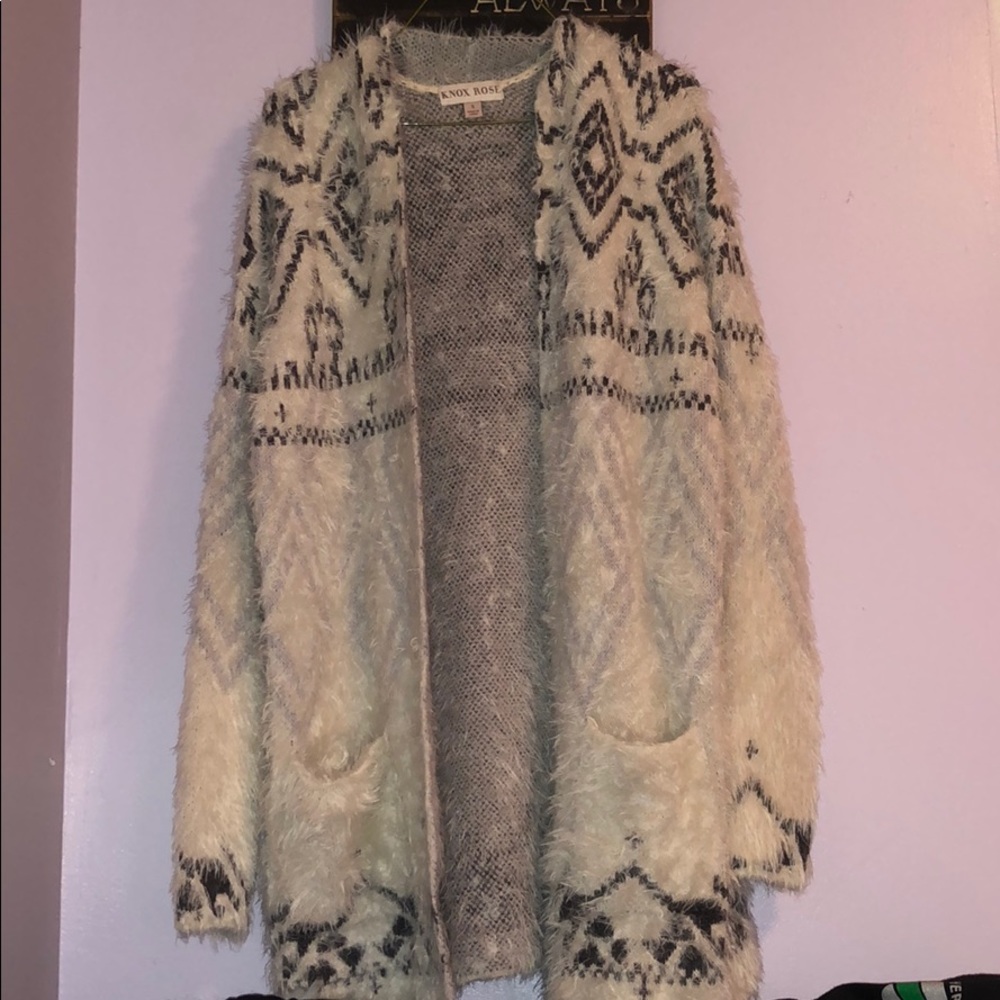 Oversized cardigan. Size S